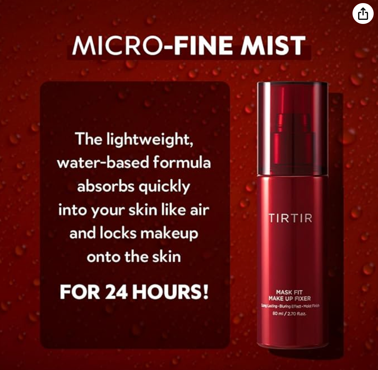 TIRTIR Mask Fit Make-up Fixer